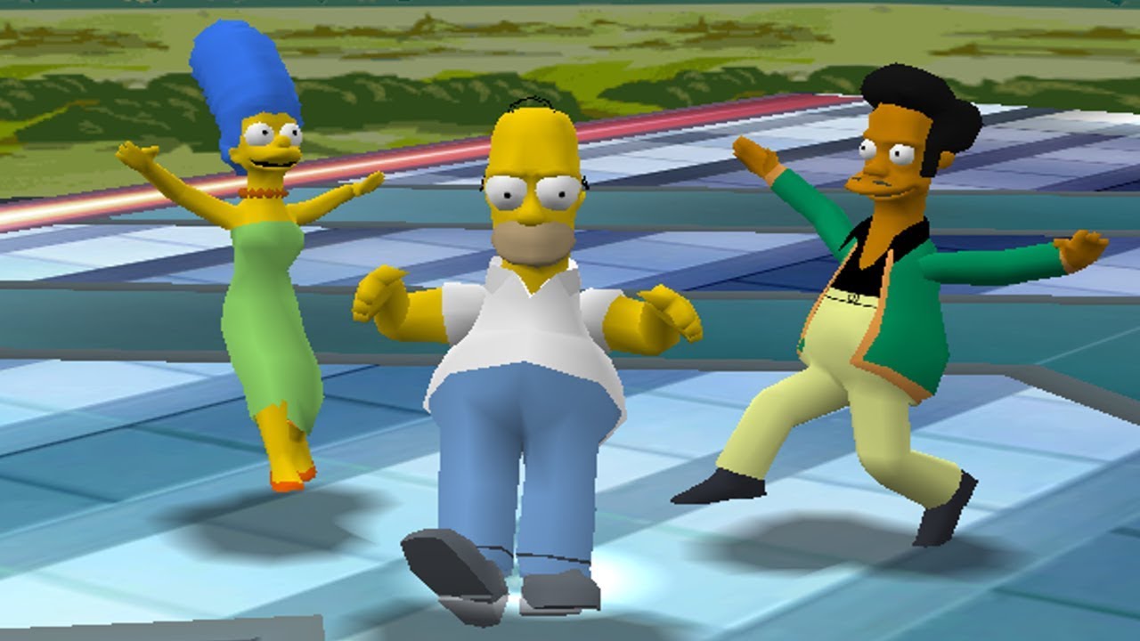 The Simpsons Hit & Run - Super Smash Bros. (Final Destination) Mod