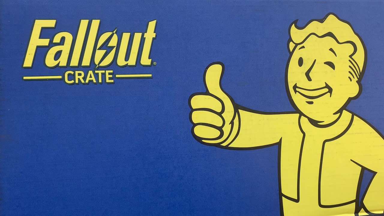Unboxing a Fallout Crate - October
