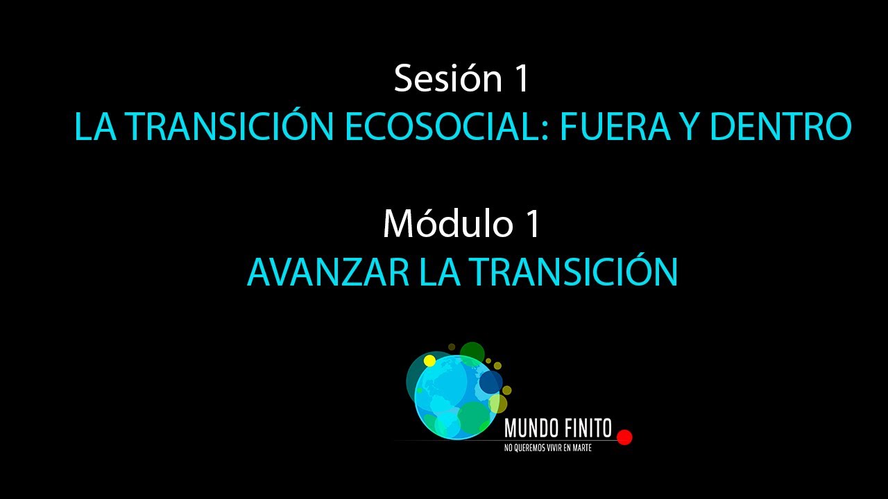 La transición ecosocial: fuera y dentro - AVANZAR LA TRANSICIÓN