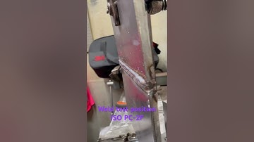 Weld test position ISO—2G#welding #fabrication