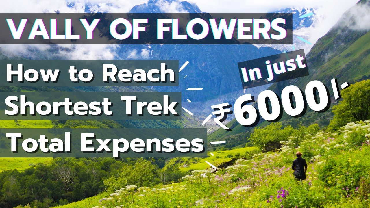 Valley of Flowers Uttarakhand Trek Cost and Route Plan Valley of
