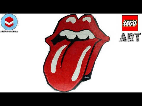 LEGO Art 31206 The Rolling Stones Speed Build