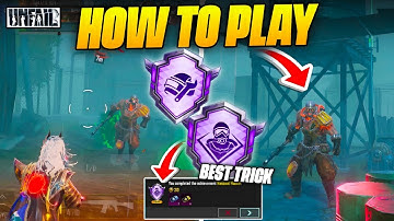 🔴 HOW TO PLAY UNFAIL MODE BGMI / NASCENT HUNTER & FRONTLINE SURVIVOR ACHIVEMENT
