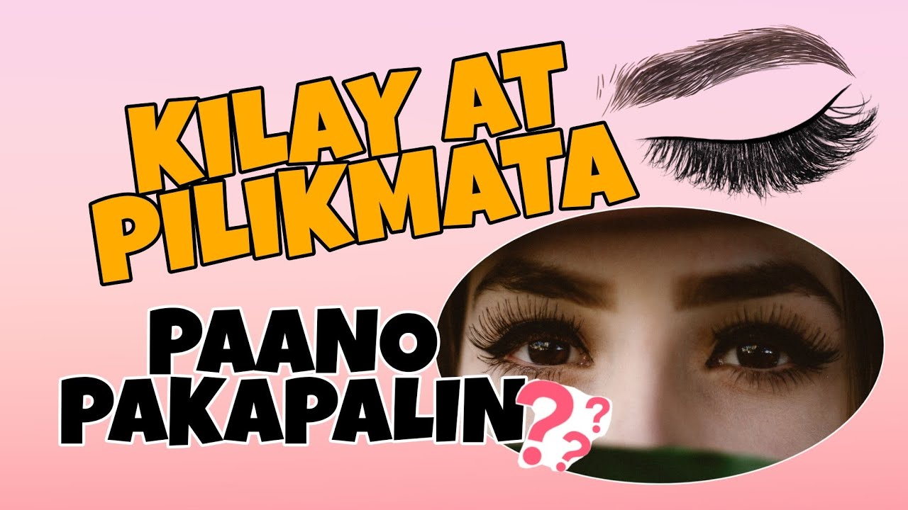 Solusyon Sa Manipis Na Kilay At Pilikmata (Natural na Paraan) - YouTube