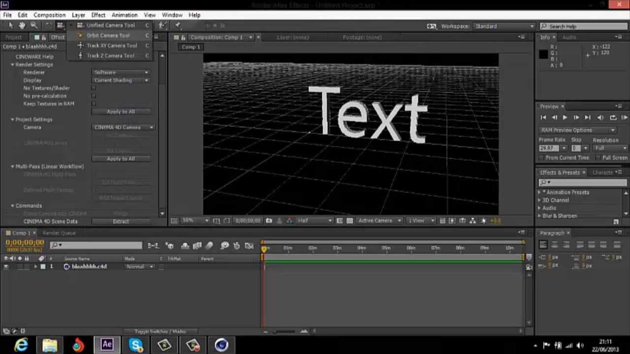 cinema 4d plugins for after effects