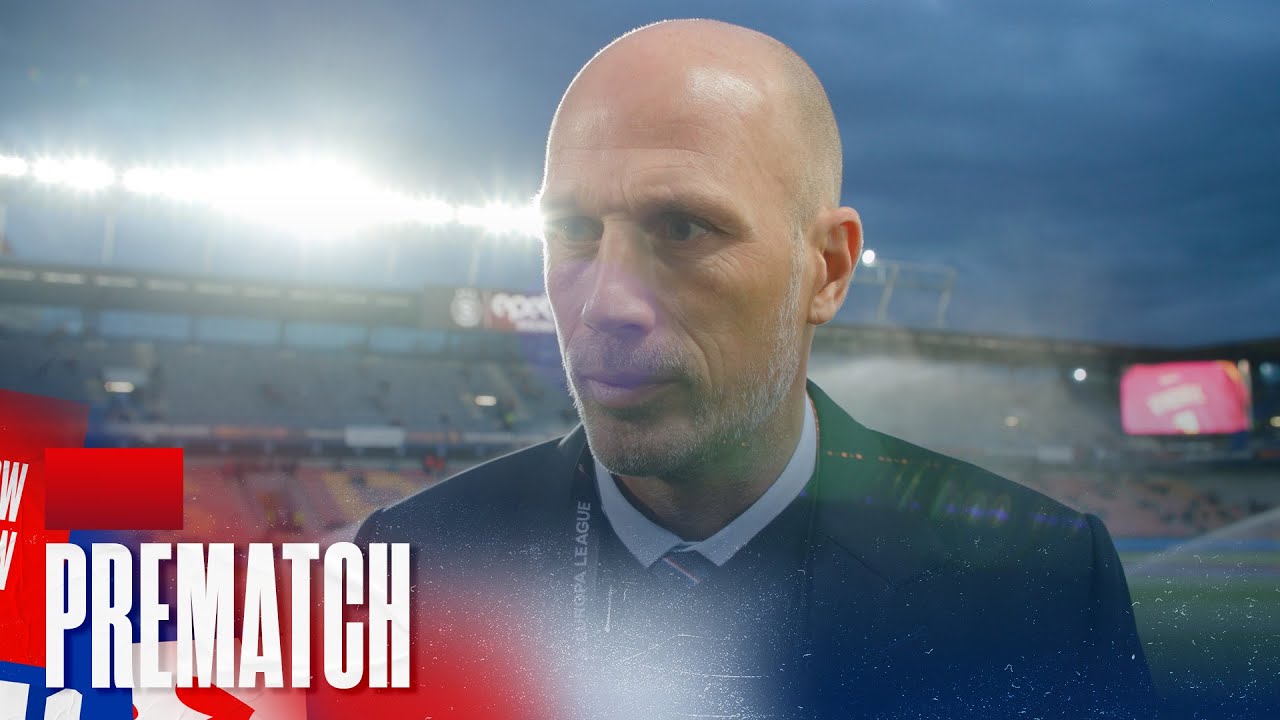 PREMATCH | Philippe Clement | Sparta Prague v Rangers