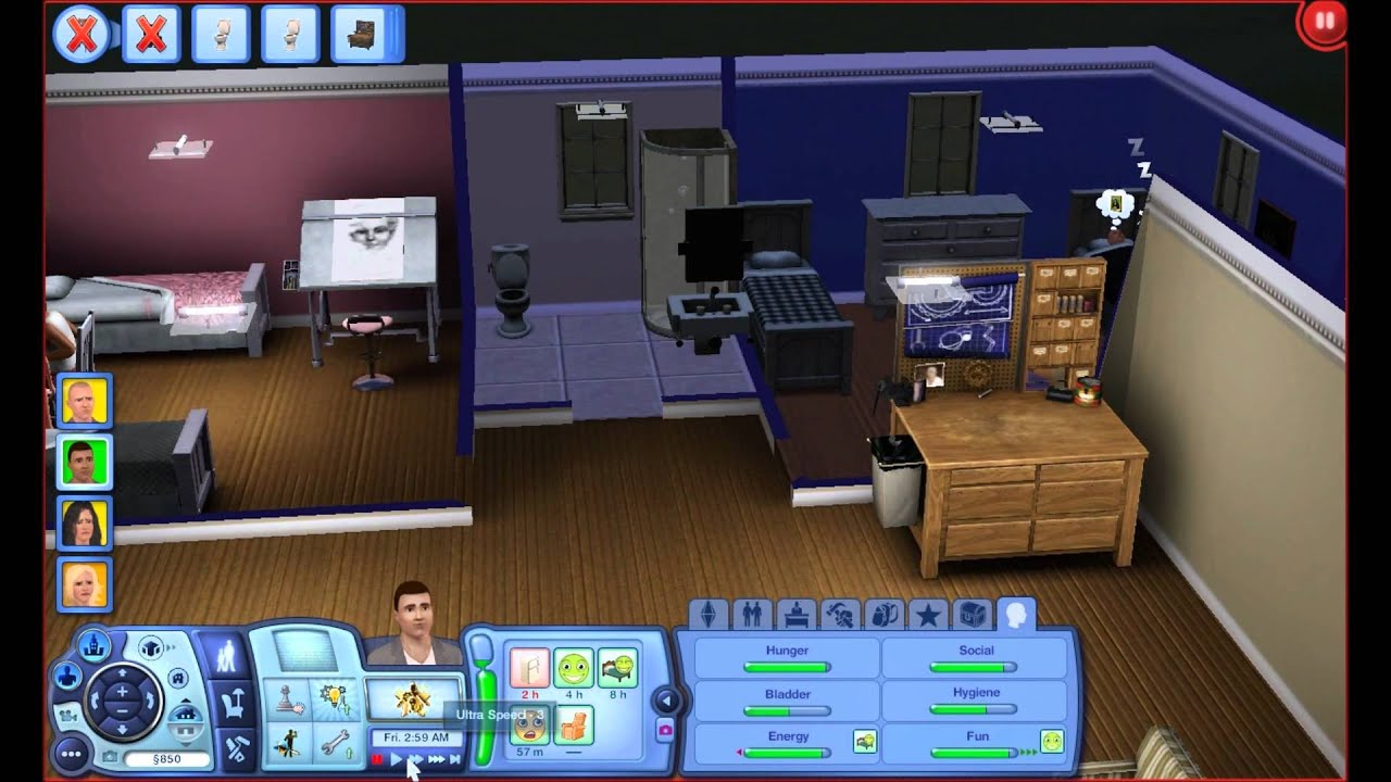 Let's Play The Sims 3: Ambitions Part 13 (Screw You, I'm hungry!) w/commentary