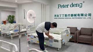 5 Function Electric ICU Hospital Bed | All Clinical Function Display