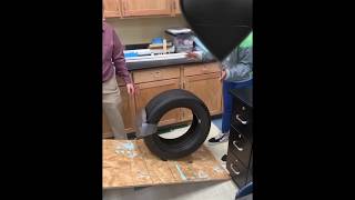 How a Tire Can Roll Uphill (no sound)