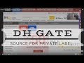 How Do I Find Suppliers for Amazon FBA And Private Label? I'm SWITCHING To DHGate From Alibaba!