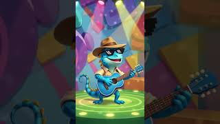 Wolfie this is no Jones iguana angry birds friends #angrybirdsfriends