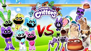 Smilling Critters in Poppy Playtime VS Compilation Memes Meme Battle Epic Battle