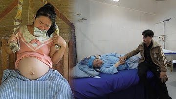 In critical condition on the operating table, the single mother gave birth to an adorable baby boy.