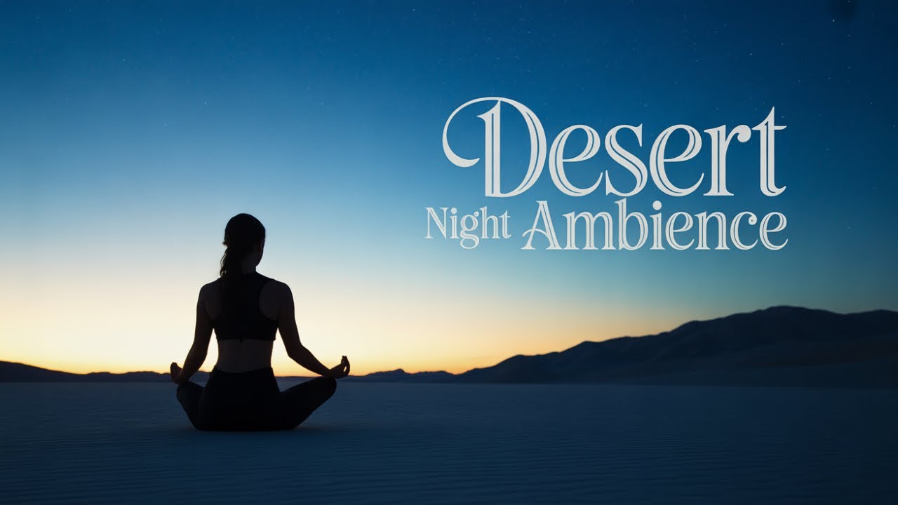 Desert Night Energy | 8 Hours of Stillness for Yoga and Mindful Practice