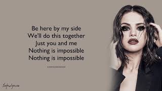 Selena Gomez & The Scene - Live Like Theres No Tomorrow Lyrics