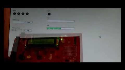 EQ Development Board - Interfacing C# GUI, basic data acquisition. Made in Ghana