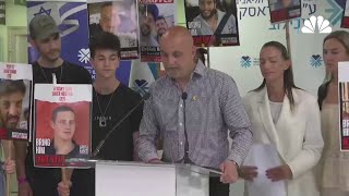 WATCH: Family of Israeli-American hostage speaks following release