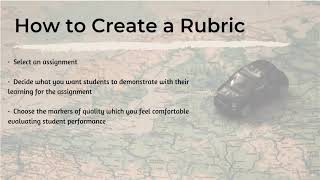 Roadmap to Rubrics: Painless & Straightforward Grading Using Rubrics