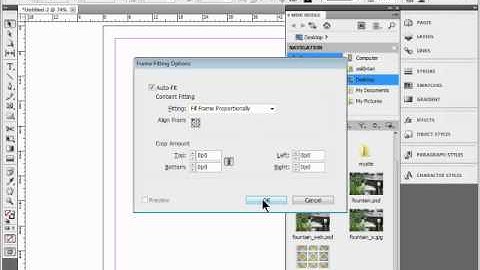 Using Mini-Bridge and Gridify in InDesign CS5+