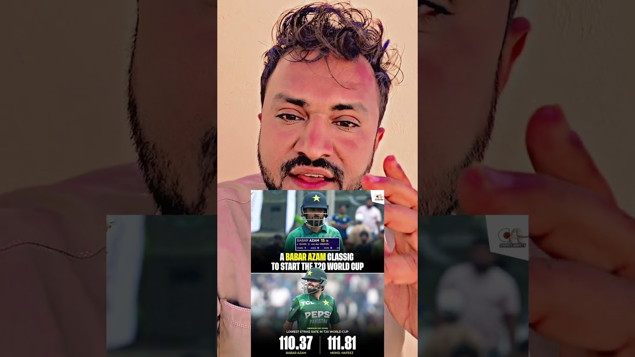 Babar Azam ❌ ghanty ka king ✅ 