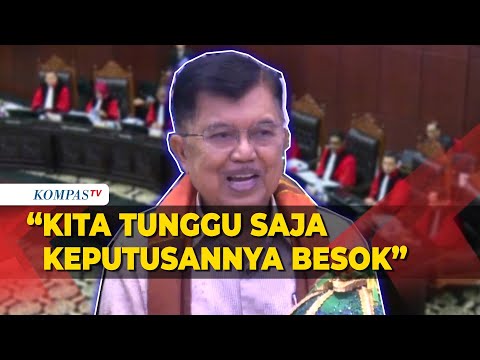 Jelang Sidang Putusan MK, Jusuf Kalla Meminta Semua Pihak Bisa Menerima Putusannya