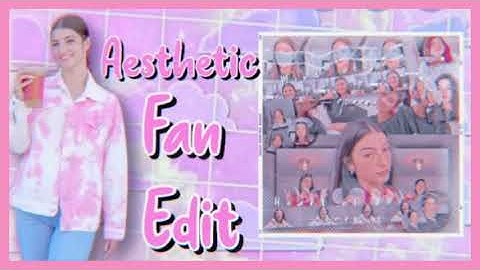 How to make aesthetic fan edit | PicsArt + Phonto | Charming Tutorials 🖇☁️