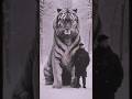 Slavic Man Shows Off Largest White Siberian Tiger Creepy Beast Tiger Ai Nightmare Giant 