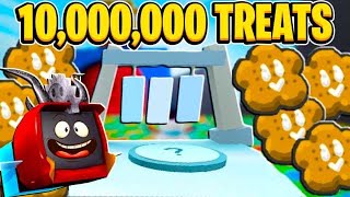 I Donated Over 10000000 Treats To Wind Shrine And This Happened In Roblox Bee Swarm Simulator