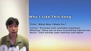 Song Presentation (COM110 A)