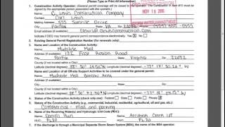 Stormwater Construction General Permit System: SCC Verification