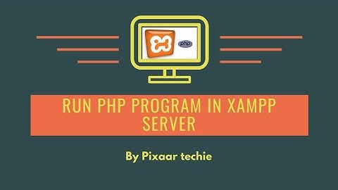 How to run PHP program in XAMPP server || php offline compiler ||run php program on PC