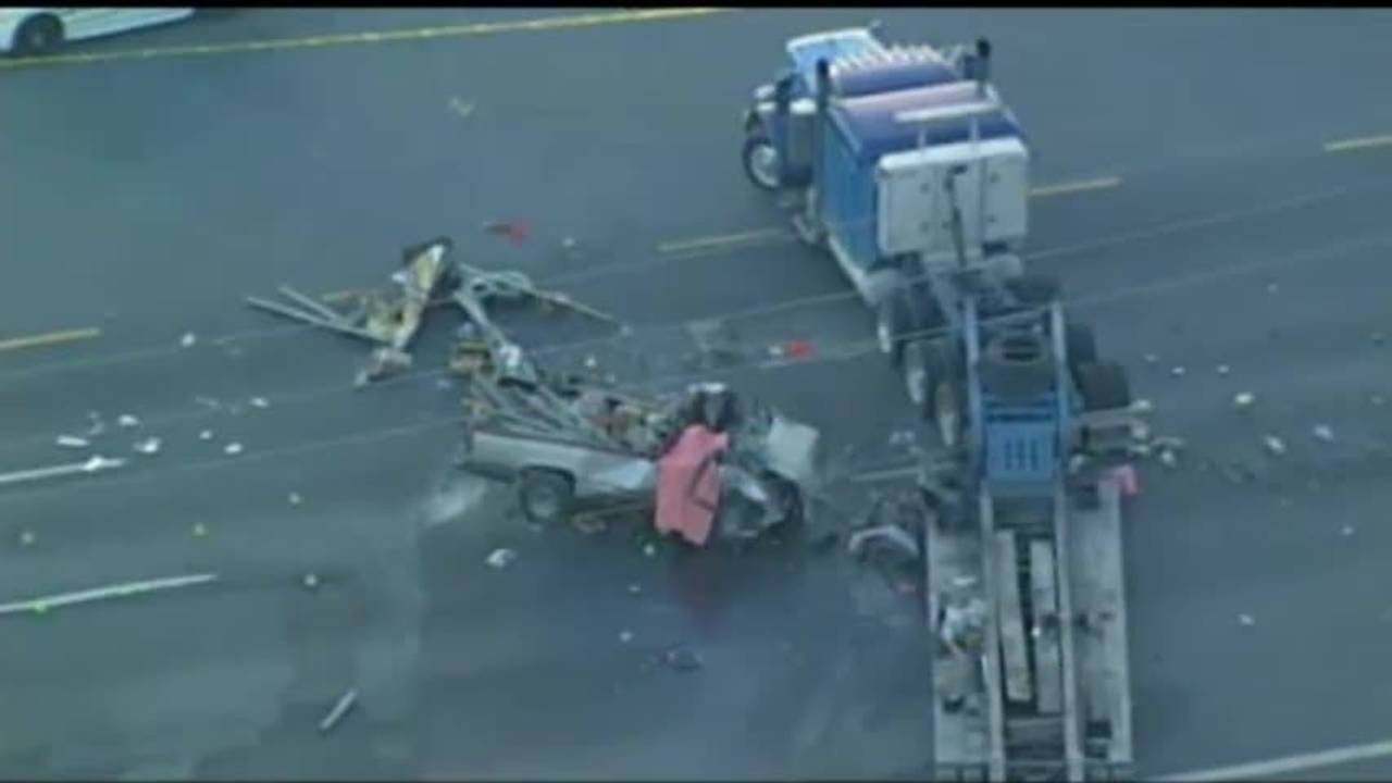 Crash on U.S. 27 in Polk County - YouTube
