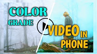 How To Color Grade Your Videos ||Color Grade Video In Mobile Like A Pro|Cinematic Color Grading