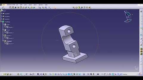 1- Body part- Crosshead Asly- CATIA V5- CAD Next project