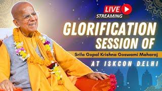 Glorification session in Evening of Srila Gopal Krishna Goswami Maharaj | ISKCON Delhi | 08.05.2024