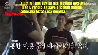 [SUB INDO] EXO LADDER SEASON 2 EPS 37. Sehun, Suho, Xiumin scene