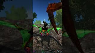 Trying to lose a Rhyniognatha #playark #dinosaur #dinosaurs #survivetheark #shorts #short