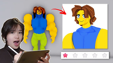 I Played DRAWING GAMES on Roblox ✍️🎨