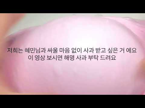 [ 혜민님 공론화 ] 공론화 공로나 시비 걸고선 사과 절대 안 하시는 혜민님 공론화 액괴