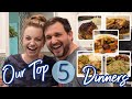 🌟BEST OF 🌟WHAT'S FOR DINNER? | 5 FAVORITE MEALS | FAVES FROM APRIL - JUNE