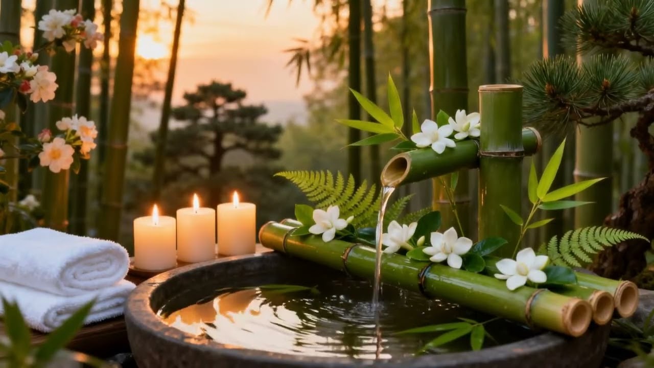 Soothing Relaxing Music 🌻 Peace of Mind, Anxiety Relief, Calm Water for 12 Hour Sleep