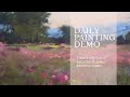 How to Start a Daily Painting Habit: Poppy Meadow Demo with Pastels