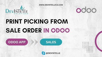 How To Print Picking From Sale Order in Odoo