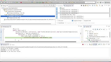 Java concurrency example -- Load the ark with multithreading part 2