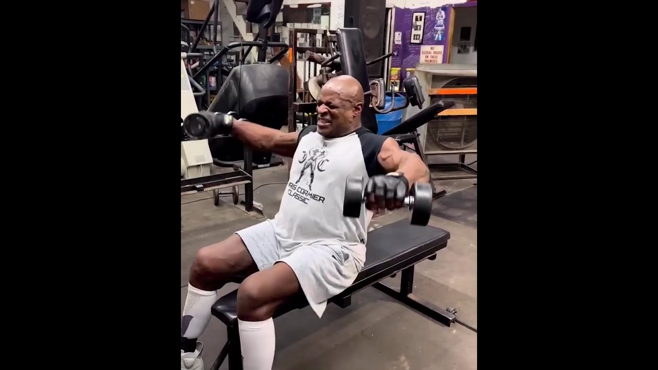 Never give up..... Ronnie Coleman 