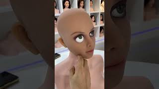 Custom Realistic Love Doll | Elastic Silicone Head & Adjustable Eye Design