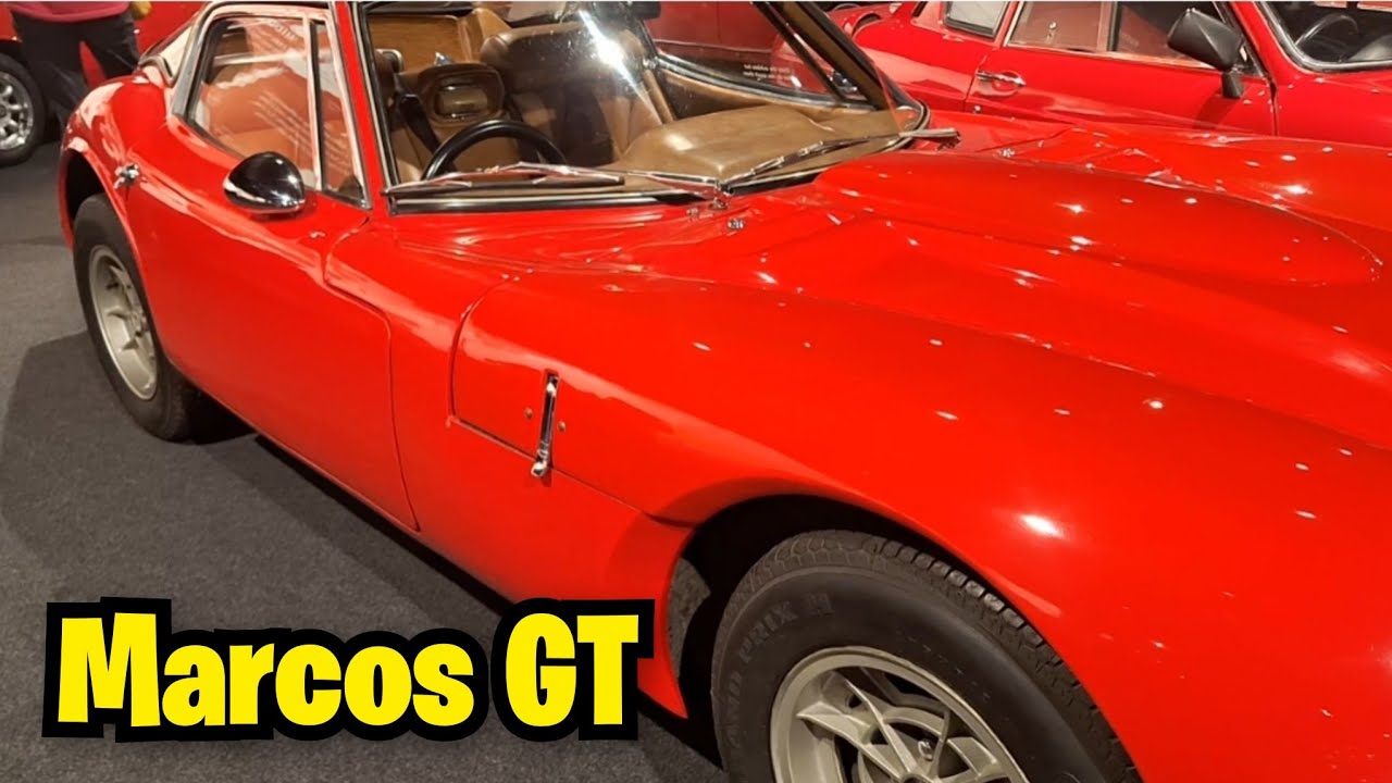 Rare 1969 Marcos GT (HHW 74G) Spotted at Haynes Motor Museum