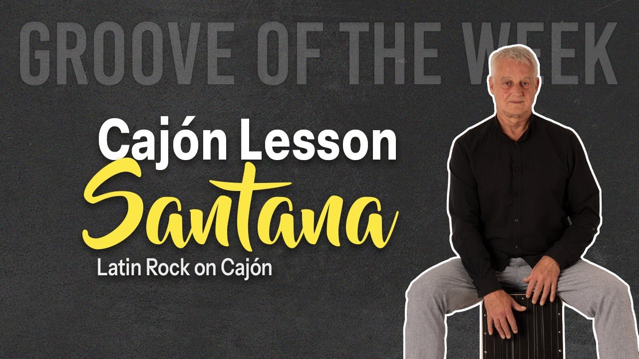🎸 Cajón Lernen Santana’s "Corazon Espinado" LatinRock Groove 🎸🪘