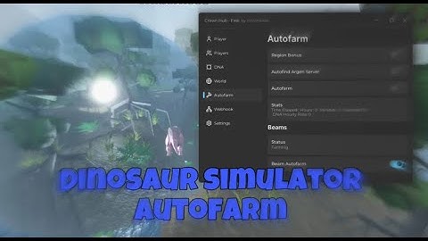 Free Dinosaur Simulator Script - Autofarm + more