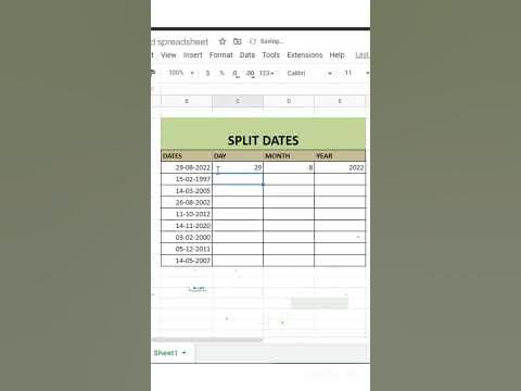 Split data into different columns in Microsoft Excel #excel #viral # ...